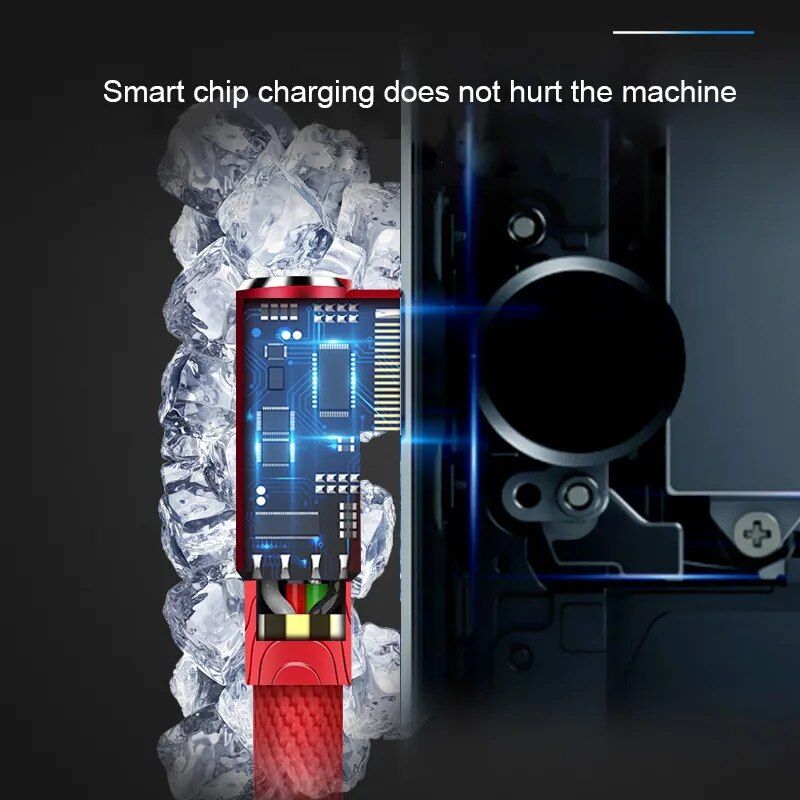 Fast Charging 90° L-Shaped USB Cable - Image 5