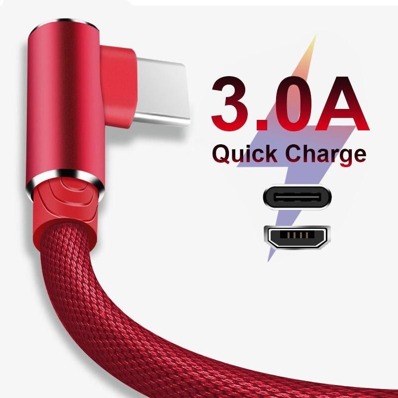 Fast Charging 90° L-Shaped USB Cable - Image 3