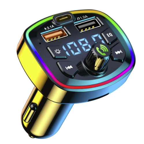 Bluetooth 5.0 Car FM Transmitter with Dual USB PD Charging & LED Backlit MP3 Player - Image 12