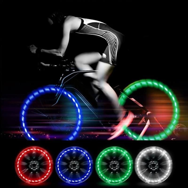 Solar-Powered LED Car Wheel Lights - Image 4