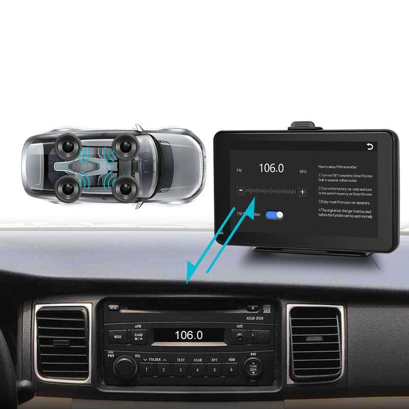 7-Inch Touch Screen Car Multimedia Player - Wireless CarPlay and Android Auto, FM Transmitter, Voice Control - Image 4